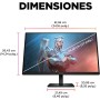 HP OMEN 27 – Monitor Gaming de 27" FHD (1920 x 1080 a 165Hz, IPS, 16:9, 1ms, HDMI, Antirreflejo, HDR, DisplayPort, AMD FreeSync