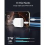 Cargador Carga Rapida para iPhone 16/16 Pro/16 Pro Max/16 Plus/15/15 Pro/15 Pro Max/15 Plus/iPad Pro/iPad Air, 27W USB C