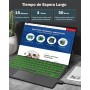 MoKo Teclado Español Ñ para Microsoft Surface Pro 7 Plus/Pro 7/Pro 6/Pro 5/Pro 4/Pro 3, QWERTY Teclado Bluetooth con Trackpad,