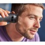 Philips Cortapelos Hombre Serie 3000, Máquina Cortar Pelo, 13 ajustes de Longitud, Cuchillas de Acero, 75 min de uso, Con y sin