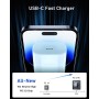 Cargador Carga Rapida para iPhone 16/16 Pro/16 Pro Max/16 Plus/15/15 Pro/15 Pro Max/15 Plus/iPad Pro/iPad Air, 27W USB C
