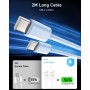 Cargador Carga Rapida para iPhone 16/16 Pro/16 Pro Max/16 Plus/15/15 Pro/15 Pro Max/15 Plus/iPad Pro/iPad Air, 27W USB C