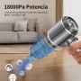 NVKHG Aspirador de Mano, 18000Pa Mini Aspirador Recargable, Aspiradoras de Mano Coche 3 en 1 con Motor sin escobillas, Aspirador