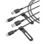 Cable USB C biotrenzado Anker [2 uds., 1,8 m], cable cargador resistente USB A a Tipo C, cable cargador USB C, carga segura