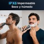 KENSEN Afeitadora Corporal Masculina, Depiladora Corporal Impermeable con Cuchillas de Cerámica y Peine Magnético Ajustable (1-5