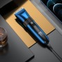 BarberBoss Recortadora de barba y pelo inalámbrica autoafilable, resistente al agua con cuchillas de cerámica, pantalla LED,
