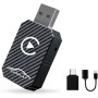 Adaptador Carplay Inalámbrico, actualización 2025 Wireless CarPlay para Coches, Convierte Adaptador Carplay con Cable a