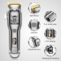 Hatteker Cortapelos Profesional Maquina de Cortar Pelos para hombre Recortadora de barba Recortador de pelo lPX7 Recargable USB