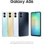 SAMSUNG Galaxy A06 4G LTE Versión Global SM-A065F/DS, NO NFC, Pantalla de 6.7 Pulgadas, Dual SIM 50MP Doble Cámara Negro