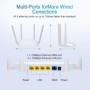 Enrutador WiFi inalámbrico 1200Mbps banda Dual 2,4 GHz 5GHz repetidor 