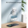 2-Pack 20W Cargador USB C, Enchufe Tipo C Compatible con i-Phone 16/15/14/13/12 Plus Pro MAX Mini, iPad, Air-Pods, Galaxy