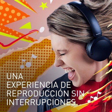 Panasonic HF630B, Street Auriculares Inalámbricos, Supraurales, Micrófono Integrado, Bluetooth 5.3, Multipunto, Diseño
