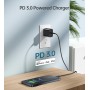 2-Pack 20W Cargador USB C, Enchufe Tipo C Compatible con i-Phone 16/15/14/13/12 Plus Pro MAX Mini, iPad, Air-Pods, Galaxy