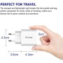 Amoner Cargador Rapida 15W 3 Puertos (2 Piezas) USB Múltiple Enchufe Compatible con iPhone 15 14 13 12 11 XS MAX XR Pro MAX Plus