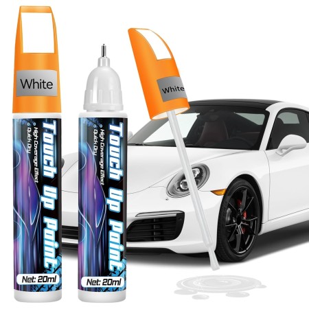 prowithlin Reparador de Reparador Arañazos Coche, Paquete de 2 Reparador de Arañazos Coche, Bolígrafo de Pintura para Coche Dos