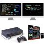 Kaico PSXMemCard Gen2 - Tarjeta de memoria compatible con PlayStation 1 y 2, firmware actualizable, almacenamiento ilimitado,