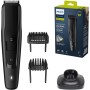 Philips Recortadora de Barba Serie 5000 Hombre, Barbero, 40 Longitudes, Resistente al agua, Cuchillas de Acero, 90 min de uso,