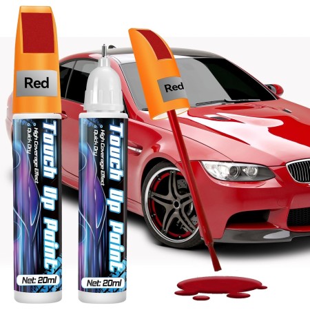 prowithlin Reparador de Reparador Arañazos Coche, Paquete de 2 Reparador de Arañazos Coche, Bolígrafo de Pintura para Coche Dos