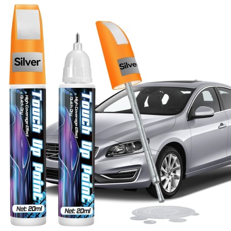 prowithlin Reparador de Reparador Arañazos Coche, Paquete de 2 Reparador de Arañazos Coche, Bolígrafo de Pintura para Coche Dos