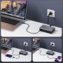 200W Cargador USB C Multiple, GAN III 8-Port USB C Cargador Portátil PD QC PPS Carga Rápida, 65W Portátil Adaptador Cargador