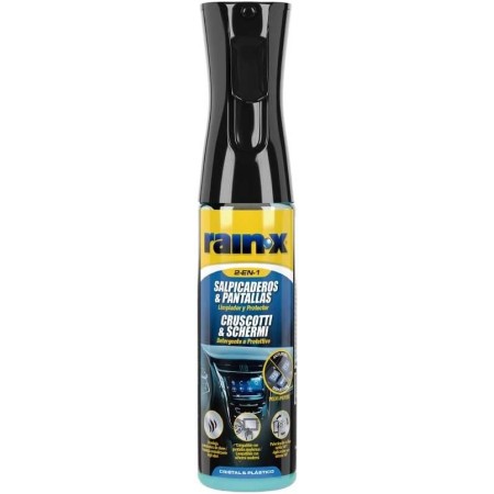 Rain-X Limpia Salpicaderos Coche & Limpia Pantallas Auto, Elimina Huellas, Polvo y Manchas, 300 ml