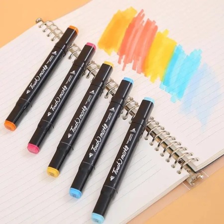 Art Markers Rotulador permanente de graffiti con doble punta, Juego de