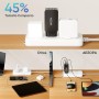 ARZOPA 65W Cargador USB C Rápida PD3.0 GAN Cargador Portatil 3 Puertos Enchufe USBC Cargador Movil Múltiple Tipo C Compatible