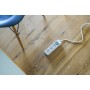Brennenstuhl Eco-Line regleta de enchufes con 3 Tomas de Corriente (Cable de 5 m, Interruptor) Negro