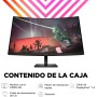 HP OMEN 32q - Monitor Gaming de 32" QHD (2560 x 1440 a 165 Hz, IPS, 16:9, 1ms, HDMI, Antirreflejo, DisplayPort, AMD FreeSync