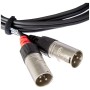 CORDIAL Cable audio doble XLR Male/Rca 3 m Cable AUDIO Essentials RCA