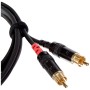 CORDIAL Cable audio doble XLR Male/Rca 3 m Cable AUDIO Essentials RCA