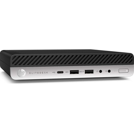 HP PC Ordenador EliteDesk 800G3 Mini Intel Core i5-7400T RAM 16 GB SSD 240GB Windows 10 Pro (reacondicionado)
