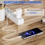 Cargador USB con Cable de Carga USB Tipo C para Samsung Galaxy S8 S8+ S9+ S10 S10 Plus S10e A50 A51 A72 A12 A10e A32 A42 5G Note