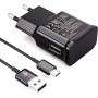 Cargador USB con Cable de Carga USB Tipo C para Samsung Galaxy S8 S8+ S9+ S10 S10 Plus S10e A50 A51 A72 A12 A10e A32 A42 5G Note