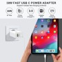 30W 2-Puerto Cargador USB C para iPhone 16/Pro Max/16 Plus/6e, iPhone 15 14 13 12 11 Pro/MAX/Mini XS XR X 8 7 6, iPad, AirPods,