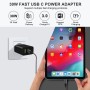 30W 2-Puerto Cargador USB C para iPhone 16/Pro Max/16 Plus/6e, iPhone 15 14 13 12 11 Pro/MAX/Mini XS XR X 8 7 6, iPad, AirPods,