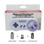 Mando inalámbrico versión EE. UU. Botón púrpura 2 receptor 2,4G Joypad