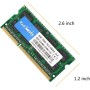 TECMIYO 4GB Kit (1X4GB) DDR3 1333MHz Sodimm RAM PC3-10600 PC3-10600S 1.5V CL9 204 Pin 2RX8 Dual Rank Non-ECC Memoria RAM sin
