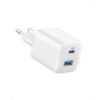 Anker Cargador iPhone Carga Rapida de 33W, 323 Cargador USB C, Compacto con Dos Puertos para iPhone 16/15/14, 16/15/14 Pro MAX,