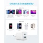 Anker Cargador iPhone Carga Rapida de 33W, 323 Cargador USB C, Compacto con Dos Puertos para iPhone 16/15/14, 16/15/14 Pro MAX,