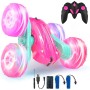 Coche Teledirigido,Coche AcrobáTico Camiones 360 Grados De RotacióN,Juguete Niño Regalo 3 4 5 6 7 8 9 12 Años Niña 2.4Ghz Niños