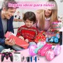 Coche Teledirigido,Coche AcrobáTico Camiones 360 Grados De RotacióN,Juguete Niño Regalo 3 4 5 6 7 8 9 12 Años Niña 2.4Ghz Niños