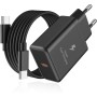 Cargador USB C Carga Rapida for Samsung- 45W Enchufe Tipo C Adaptador Cabezal Compatible Galaxy S25/S24/S23/S23+/S23