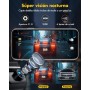 GKU Dashcam Cámara Coche 4K/2.5K, 5GHz WiFi Dash CAM Coche con Tarjeta SD de 64GB, Camara Coche Grabadora,170° Gran