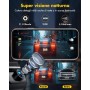 GKU Dashcam Cámara Coche 4K/2.5K, 5GHz WiFi Dash CAM Coche con Tarjeta SD de 64GB, Camara Coche Grabadora,170° Gran