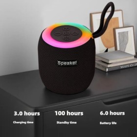 Altavoz Bluetooth inalámbrico portátil para exteriores, subwoofer, coc