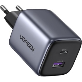 UGREEN Nexode Cargador USB C GAN de 35W, Enchufe Type A de 22,5W Compatible con Galaxy S24/S23/S22/S21, Pixel 8 7 6 6a, iPhone