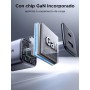 UGREEN Nexode Cargador USB C GAN de 35W, Enchufe Type A de 22,5W Compatible con Galaxy S24/S23/S22/S21, Pixel 8 7 6 6a, iPhone