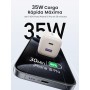 UGREEN Nexode Cargador USB C GAN de 35W, Enchufe Type A de 22,5W Compatible con Galaxy S24/S23/S22/S21, Pixel 8 7 6 6a, iPhone