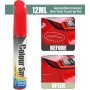 Flaconi Pintura Coche,Pluma de Retoque del Coche,Rotulador Arañazos Coche,Rotulador Pintura Coche,Bolígrafo De Reparación